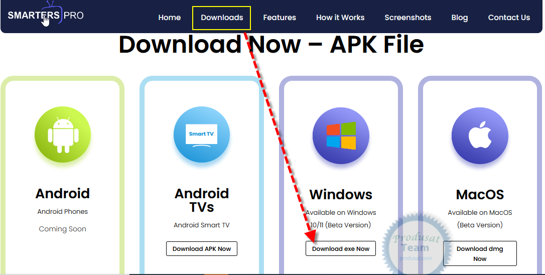 IPTV on Windows using IPTVSmarters Pro