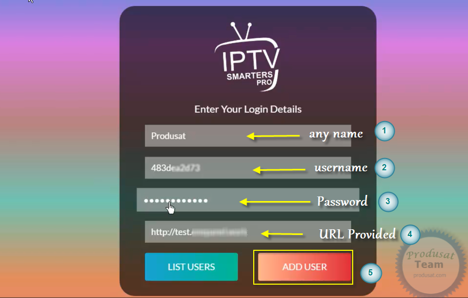 IPTV on Windows using IPTVSmarters Pro