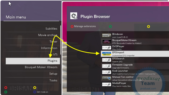 EPG enigma2 how to configure