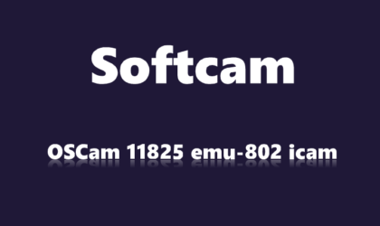 OSCam 11825 emu-802 icam